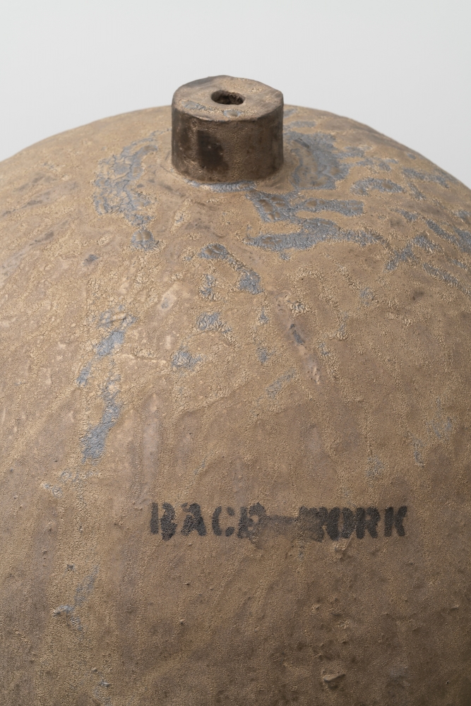 Theaster Gates, Bronze Race Work&amp;nbsp;(detail), 2020.