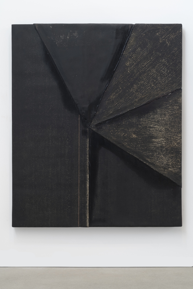 Theaster Gates
Highway with Mountain, 2019
Rubber, tar and wood
72 &times; 60 1&frasl;2 &times; 3 1&frasl;4 inches
182.9 &times; 153.7 &times; 8.3 cm