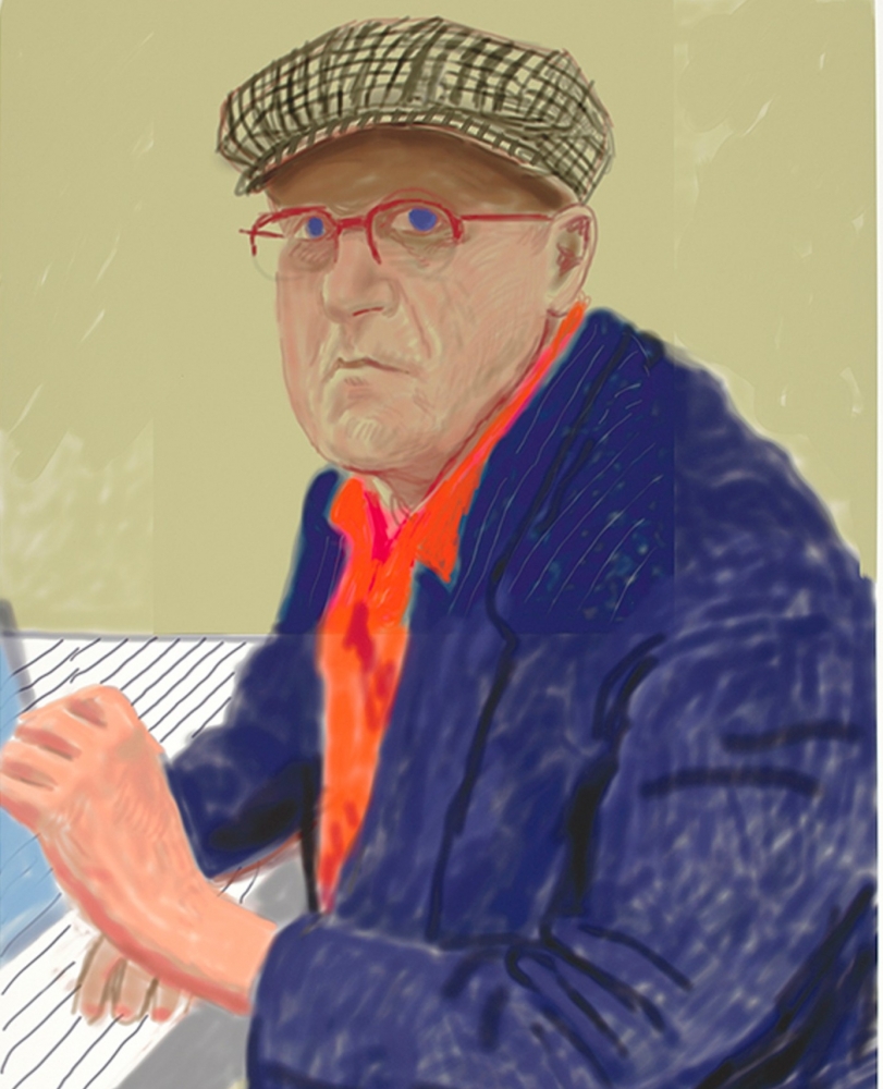 Self Portrait II, 14 March 2012 &amp;copy; David Hockney