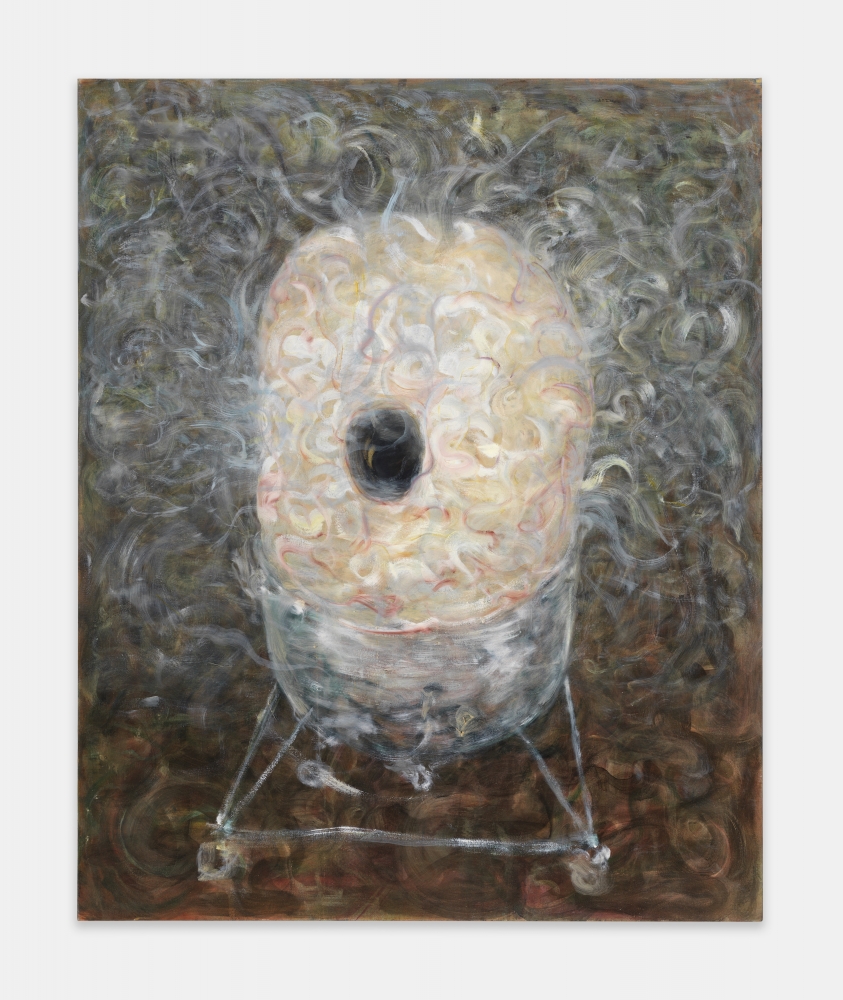 Smoking Hole, 2010&amp;mdash;19
Egg oil tempera, oil and chalk on linen
60 x 48 inches
(152.4 x 121.9 cm)
&amp;nbsp;
