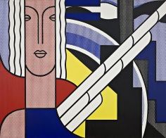 Modern Painting with Classic Head, 1967