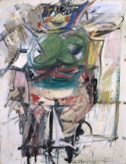 Willem de Kooning Woman (Green) Oil on canvas