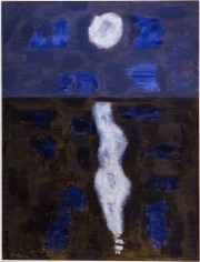 Milton Avery White Moon Oil on canvas