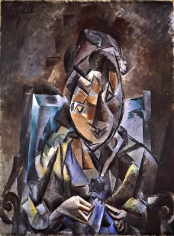 Couseuse, 1910 Oil on canvas