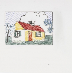 House with Cloud, 1997