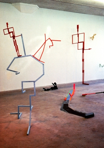 Judy Pfaff,&amp;nbsp;Prototypes, 1978, installation view,&amp;nbsp;Los Angeles Contemporary Exhibitions