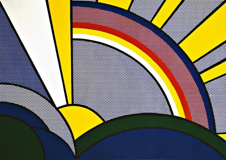 Modern Painting with Sun Rays, 1967