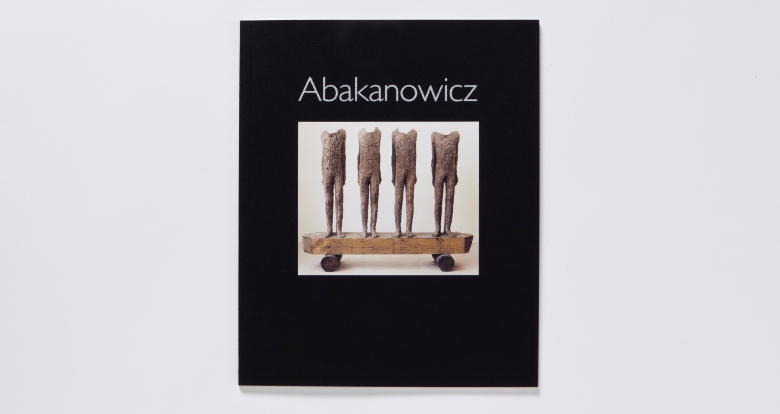 magdalena abakanowicz october 1990 catalogue