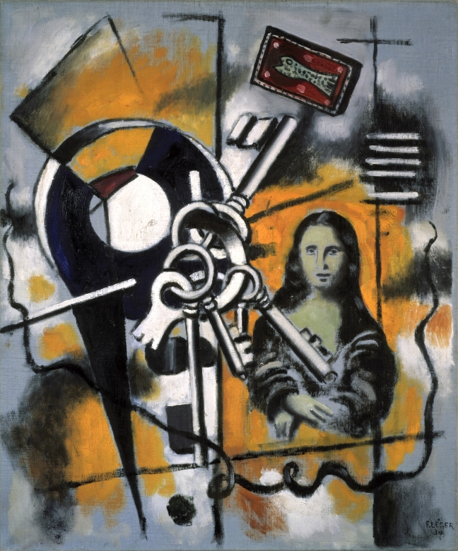 Fernand Léger La Joconde aux clés (1er état) Oil on canvas