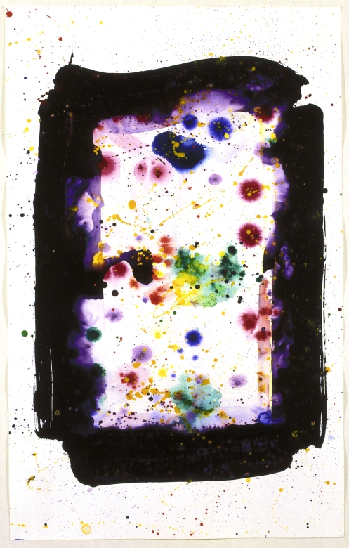 Sam Francis Untitled (SF74-400) Acrylic on paper
