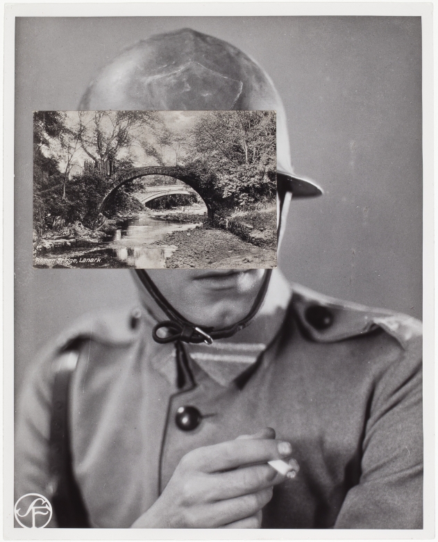 john stezaker mask film portrait collage 2013 collage richard gray