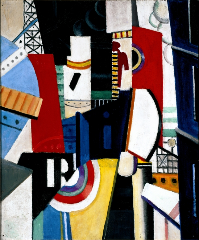Fernand Léger Esquisse pour "La Ville" Oil on canvas