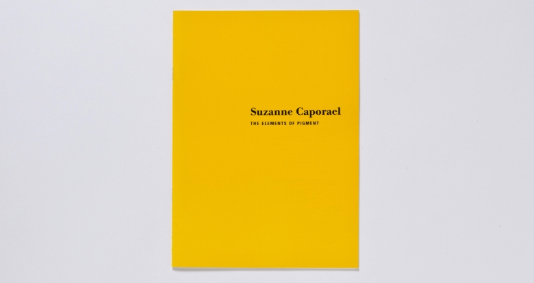 suzanne caporael the elements of pigment catalogue